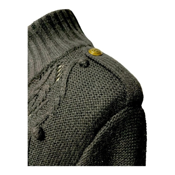 TALBOTS Cotton/ Cashmere Blend Button Front CARDIGAN SWEATER SZ Large - Picture 7 of 14